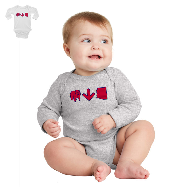 baby boy button down onesie